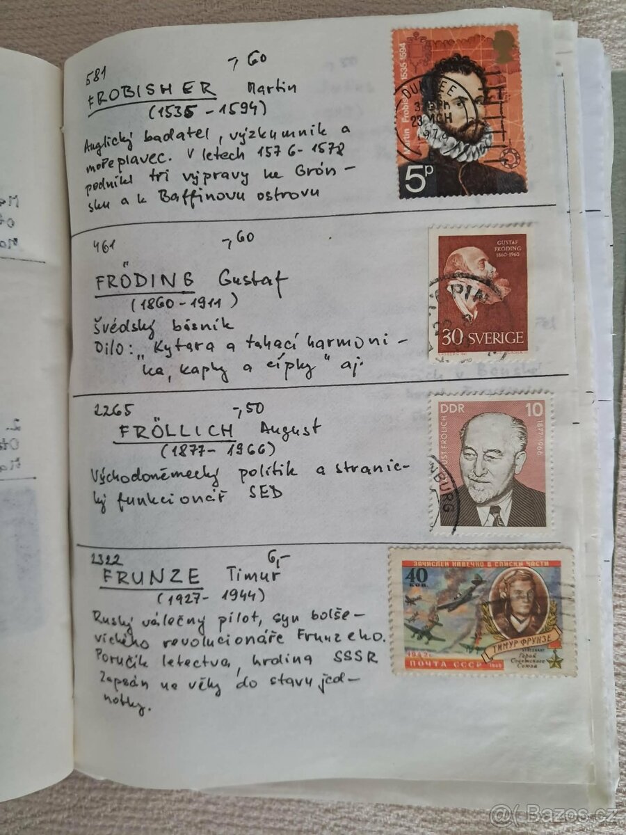 Osobnosti na známkach - 6