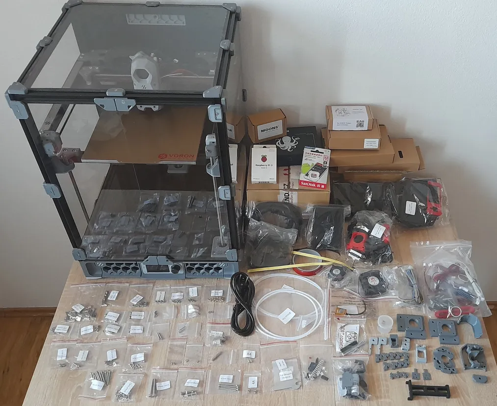 Prodám Voron Trident 250mm před dokončením - 6