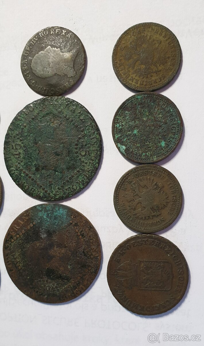 Mince habsburská monarchie 19 ks - 6