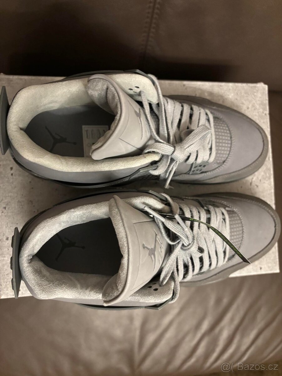 Jordan 4 Retro "Paris Olympics 2024 - Wet Cement" - 6