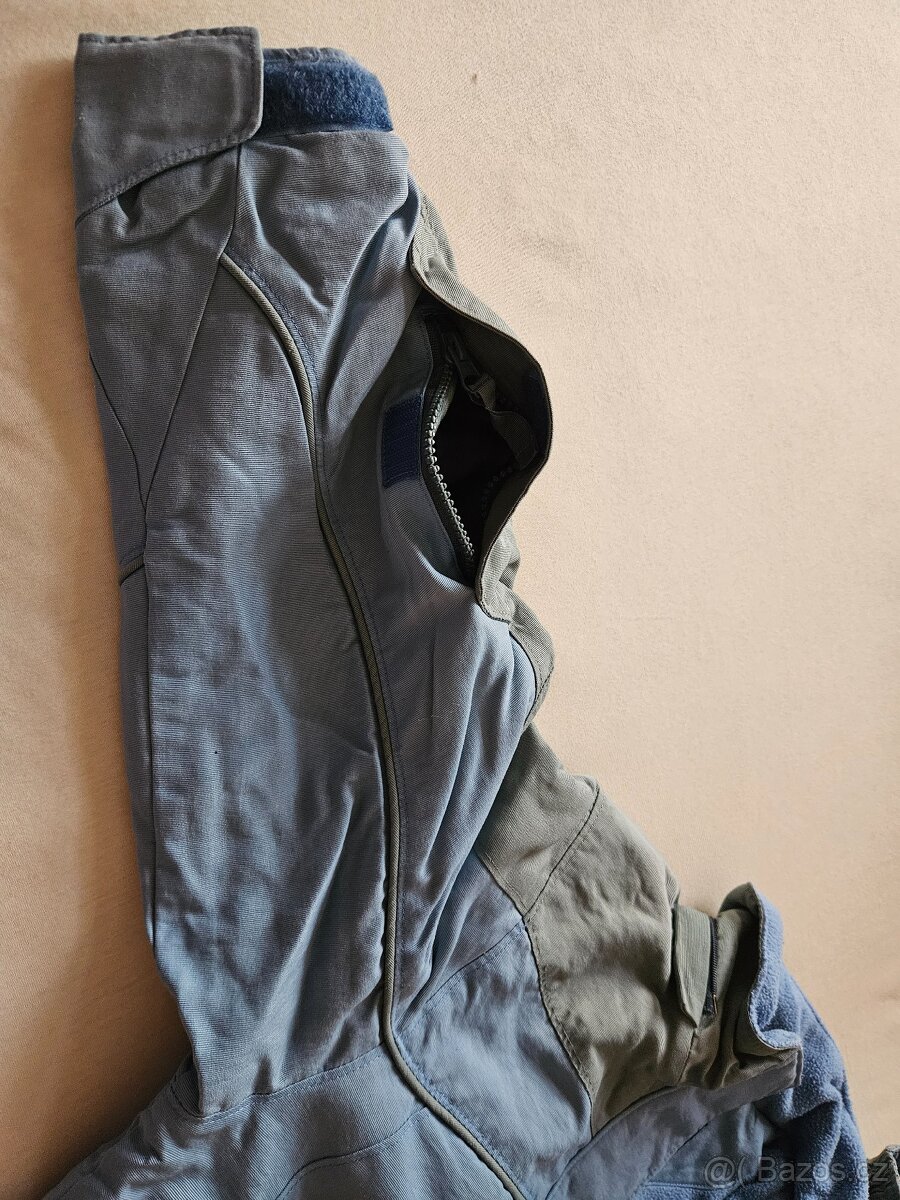 Zimní / lyžařská bunda vel. 122-128 šedo-modrá - 6