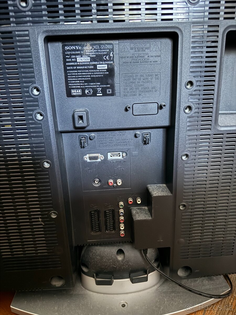 Prodám SONY - KDL-32U2000 - 32" - 6