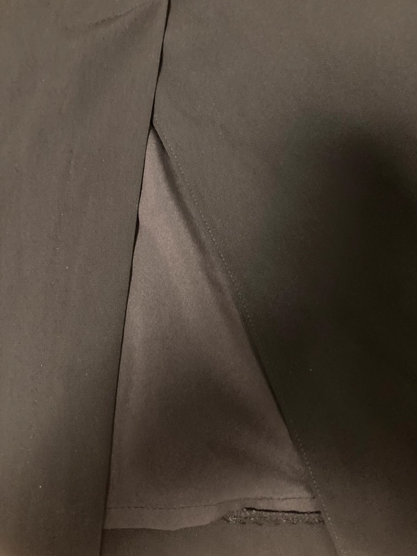 Dlouhé černé společenské šaty xl - 6