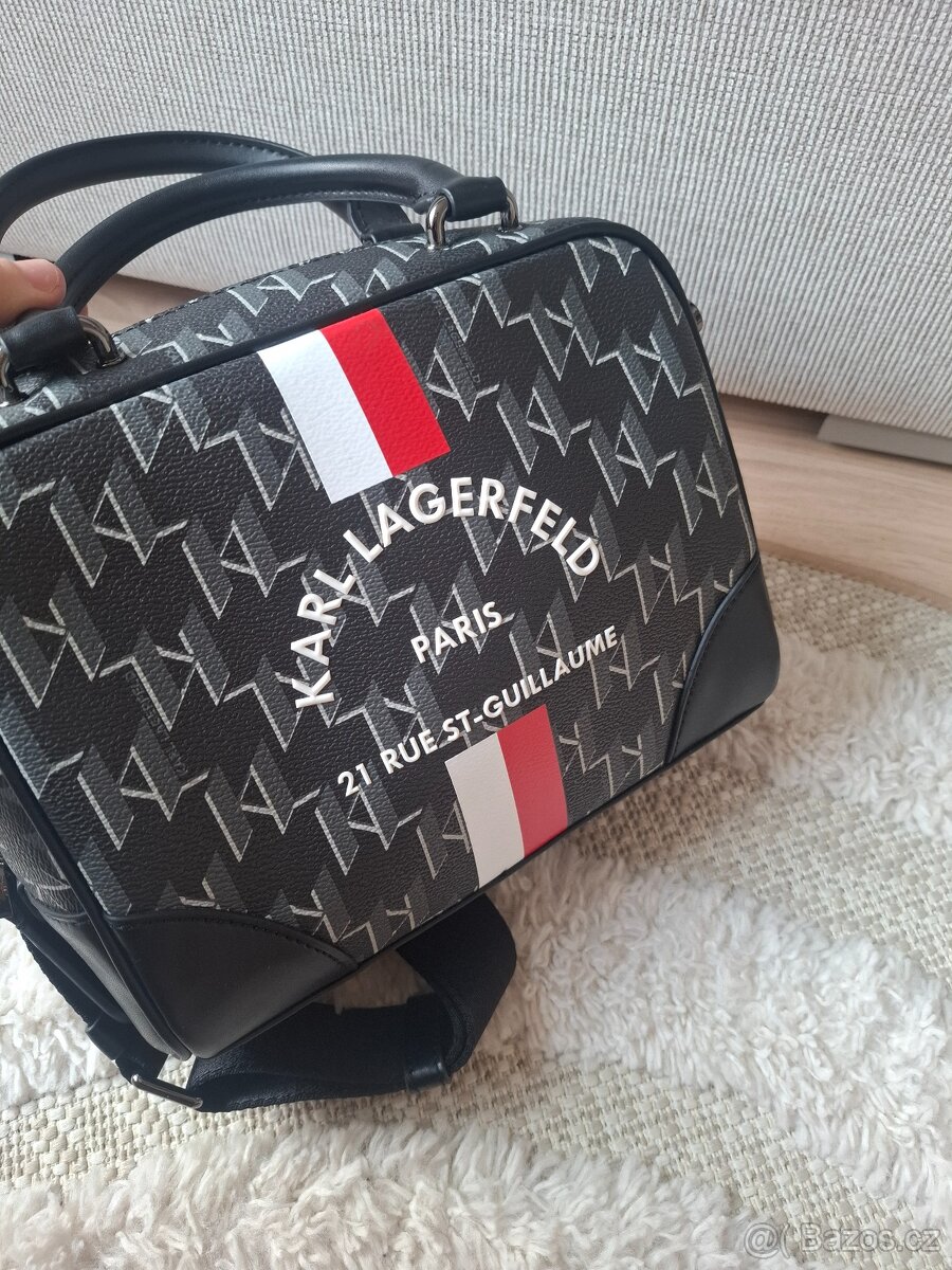 Černá kabelka Karl Lagerfeld - 6