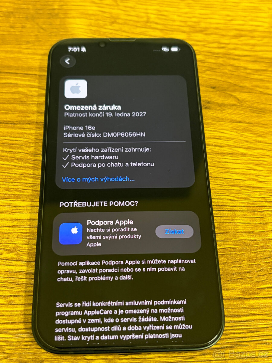 Apple iPhone 16e 128GB Black, Apple záruka do 1/2027 - 6