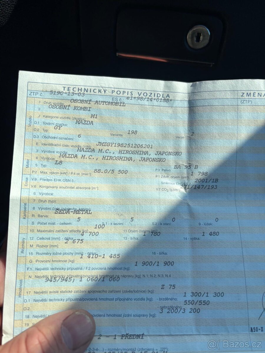 Mazda 6 rv 2005 - 6