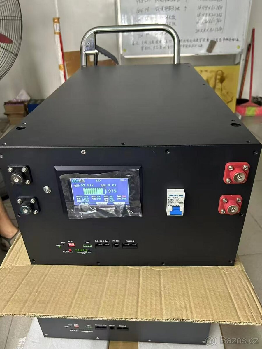 Nova 16,7 kw LIFEPO4 baterie 51,2V; 314AH, Top Balancing - 6