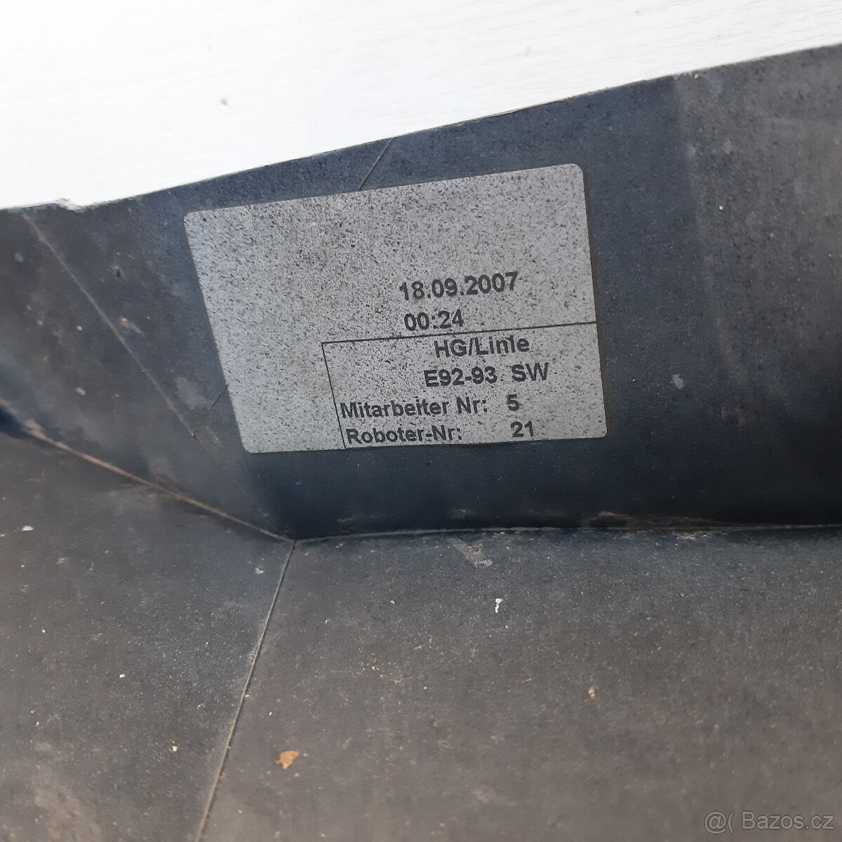 BMW 3 E92 E93 blatník pravý na opravu 41357168988 - 6