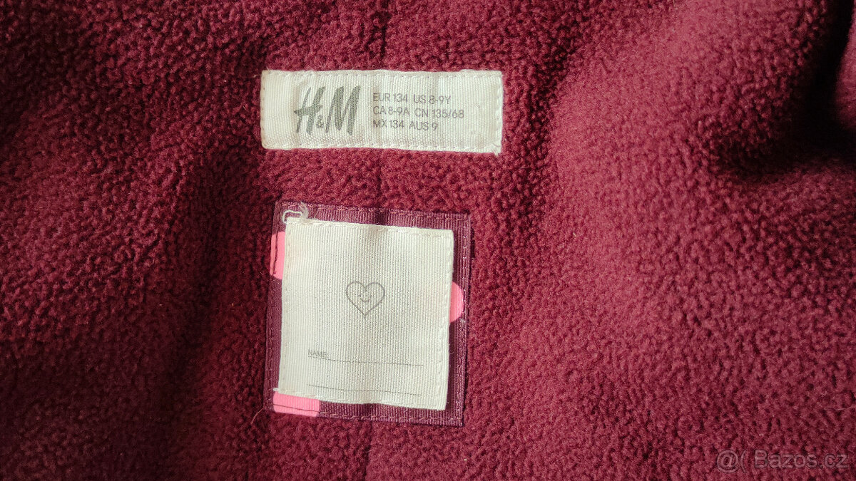 zimní bunda H&M - velikost 134 - 6