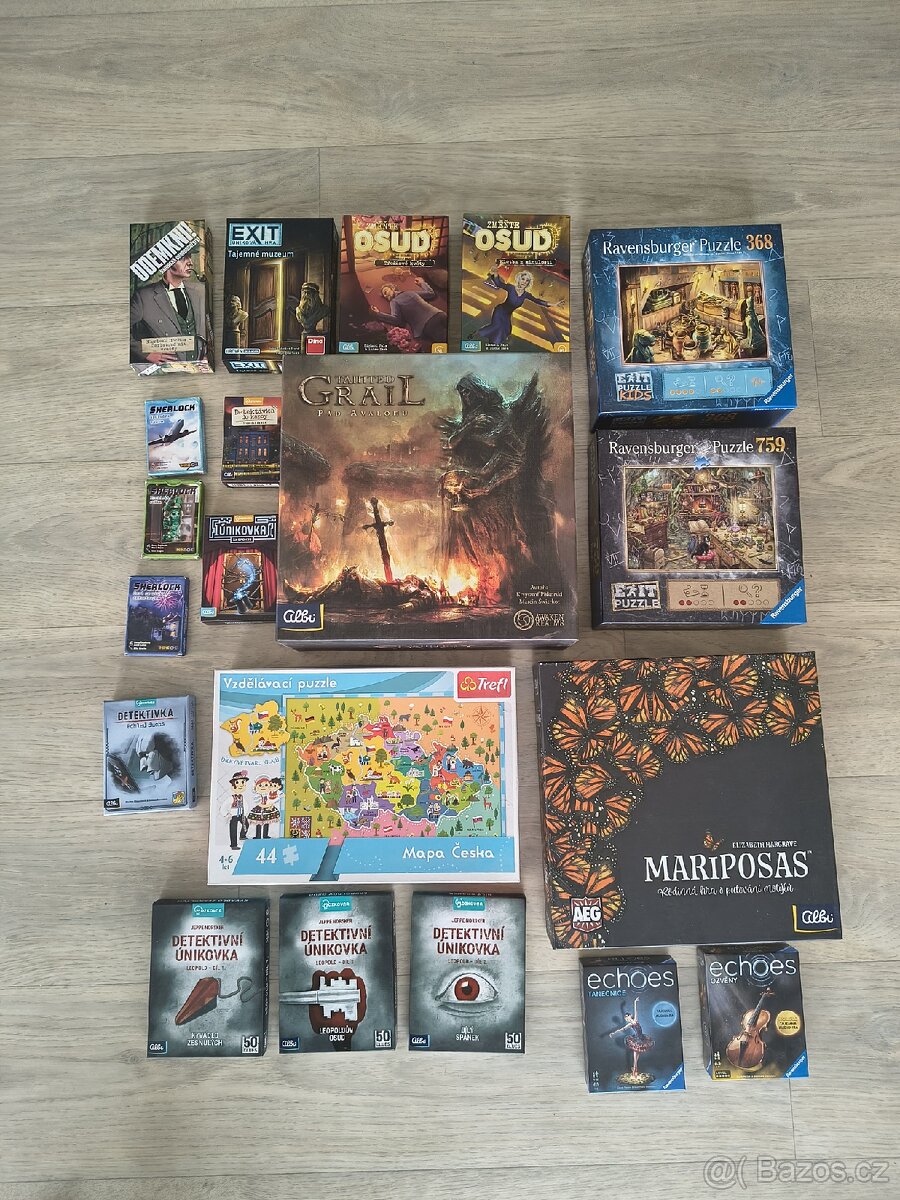 Prodám deskovou hru Tainted Grail - 6