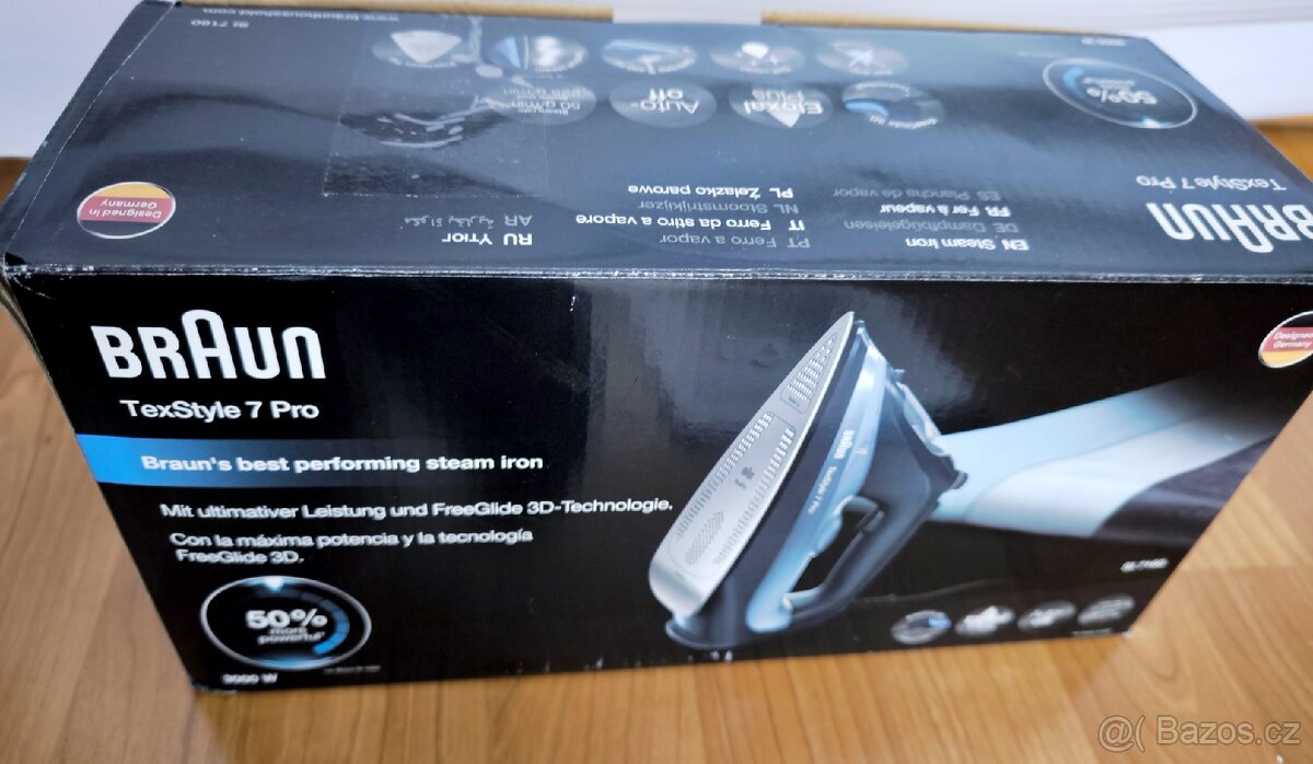 Napařovací žehlička Braun SI760 - 6