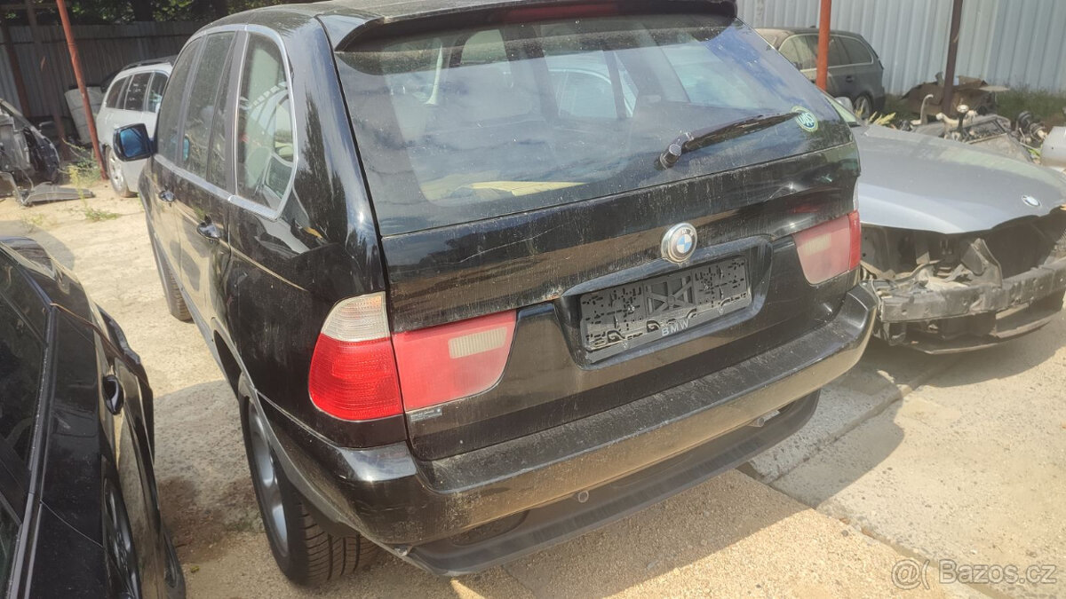 BMW E53 X5 na náhradní díly 3.0D a 4.4i šíbr, navi 16:9 - 6