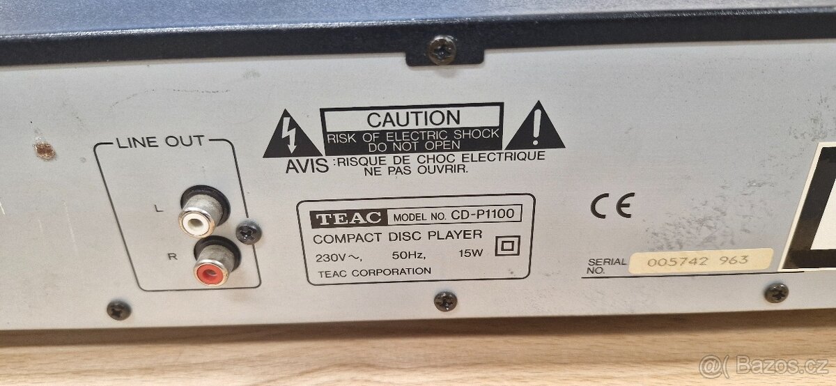 Cd přehrávač TEAC CD-P1100 - 6