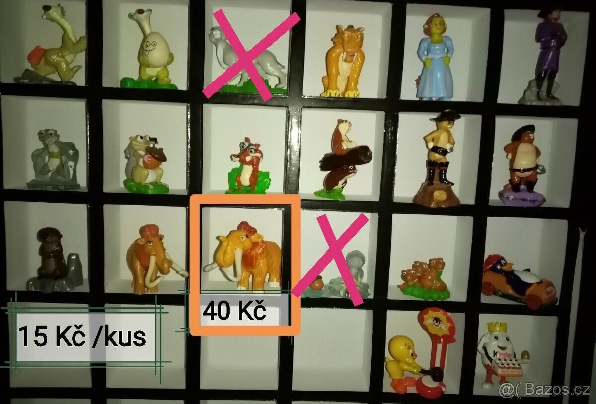 Kinder figurky 2 - 6