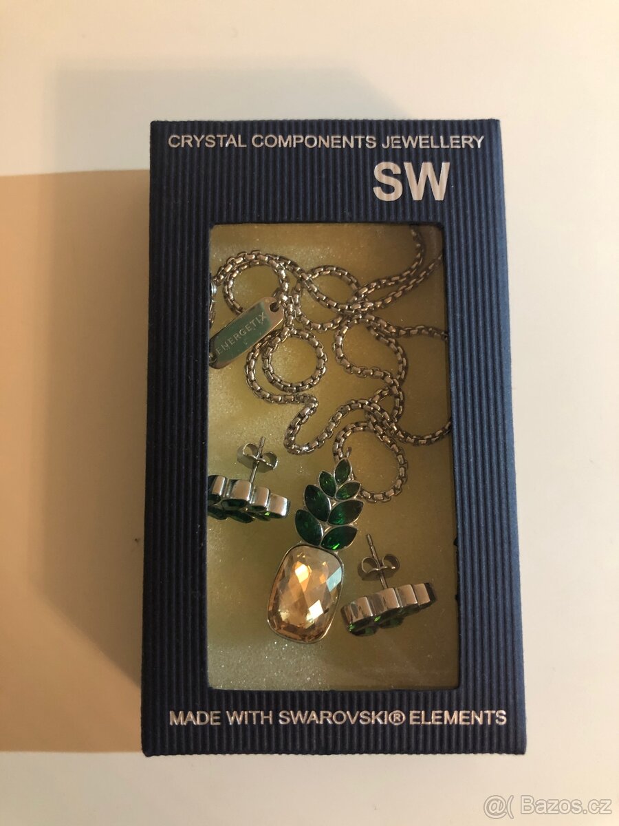 Magnetický set - přívěsek a náušnice - 6