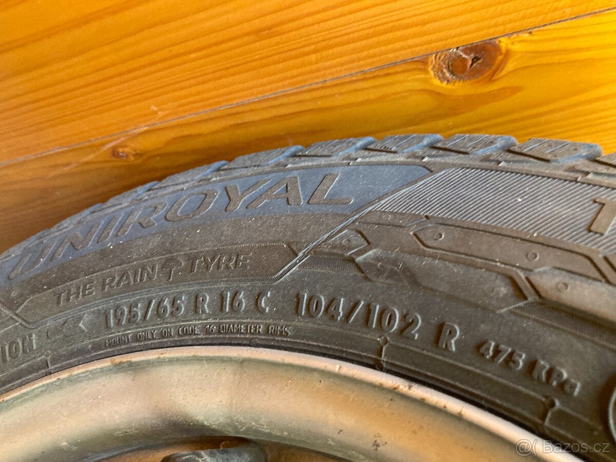 Zimní kola MERCEDES VITO 16" 5x112 pneu 195/65R16C - 6