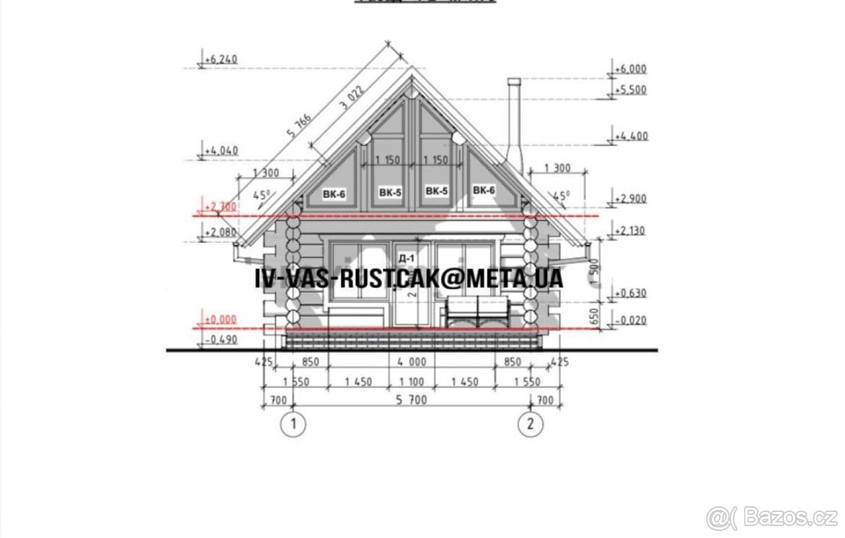 Dřevěná chalupa k výstavbě - 6