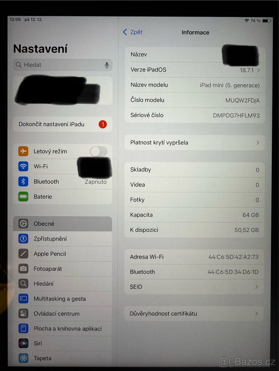 iPad mini 5 - 64GB - 6