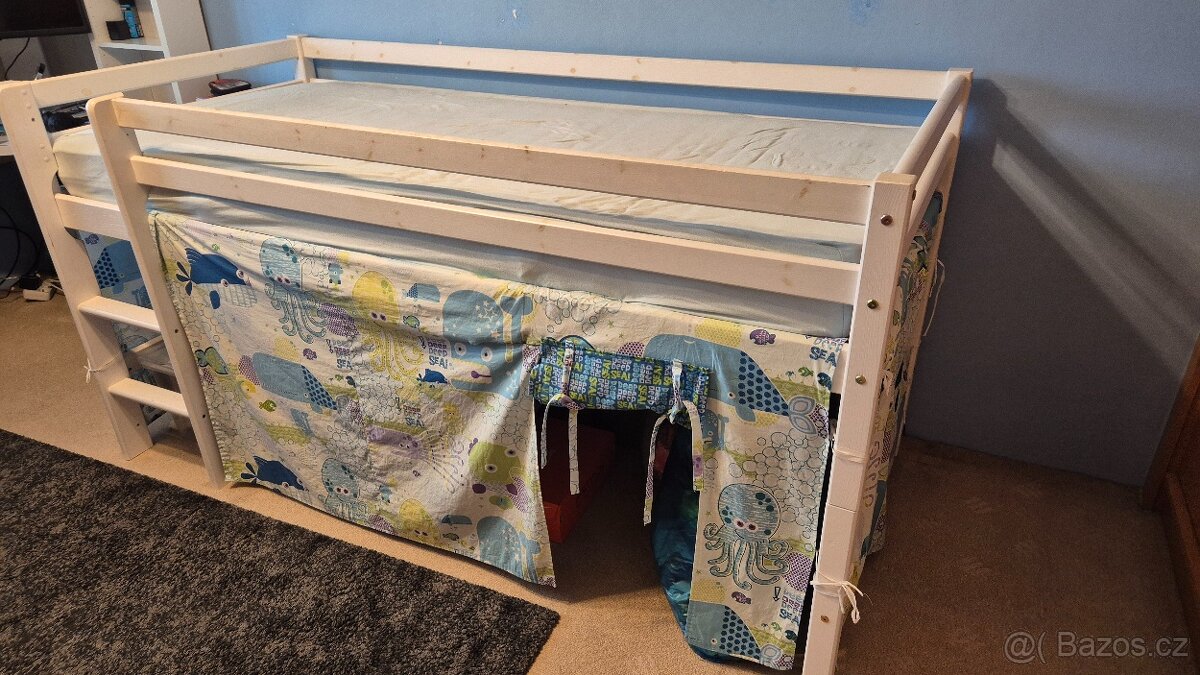 Dětská vyvýšená postel - 6