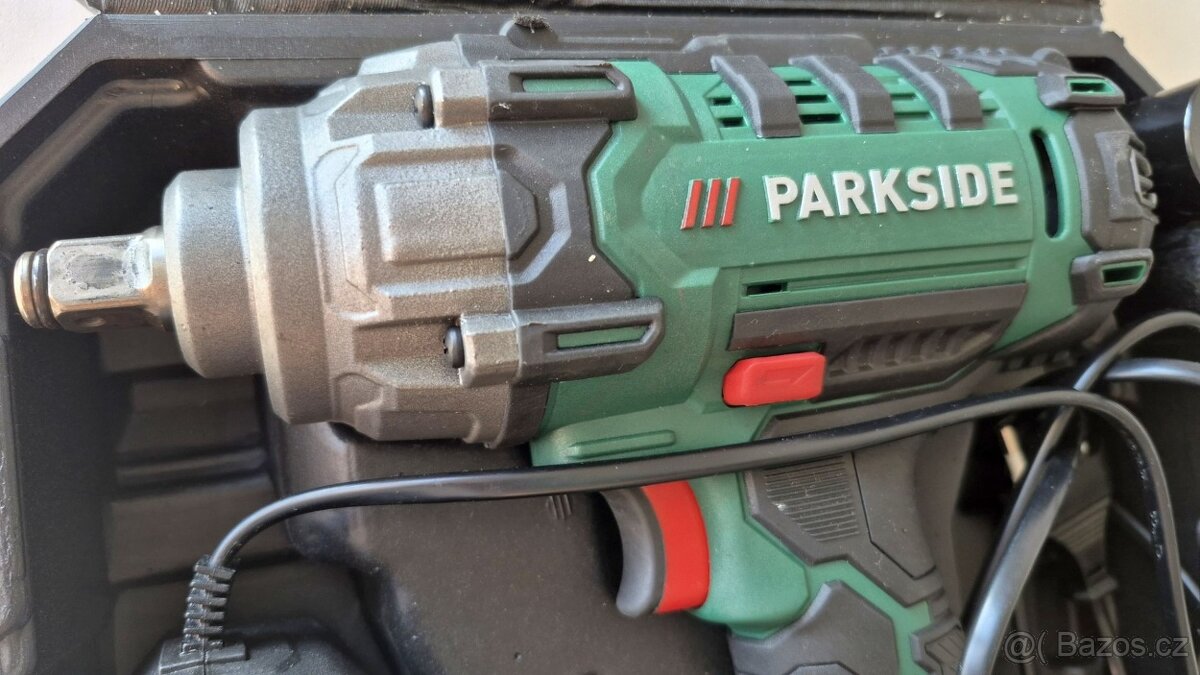Rázový utahovák Parkside vč. akumulátoru - 6