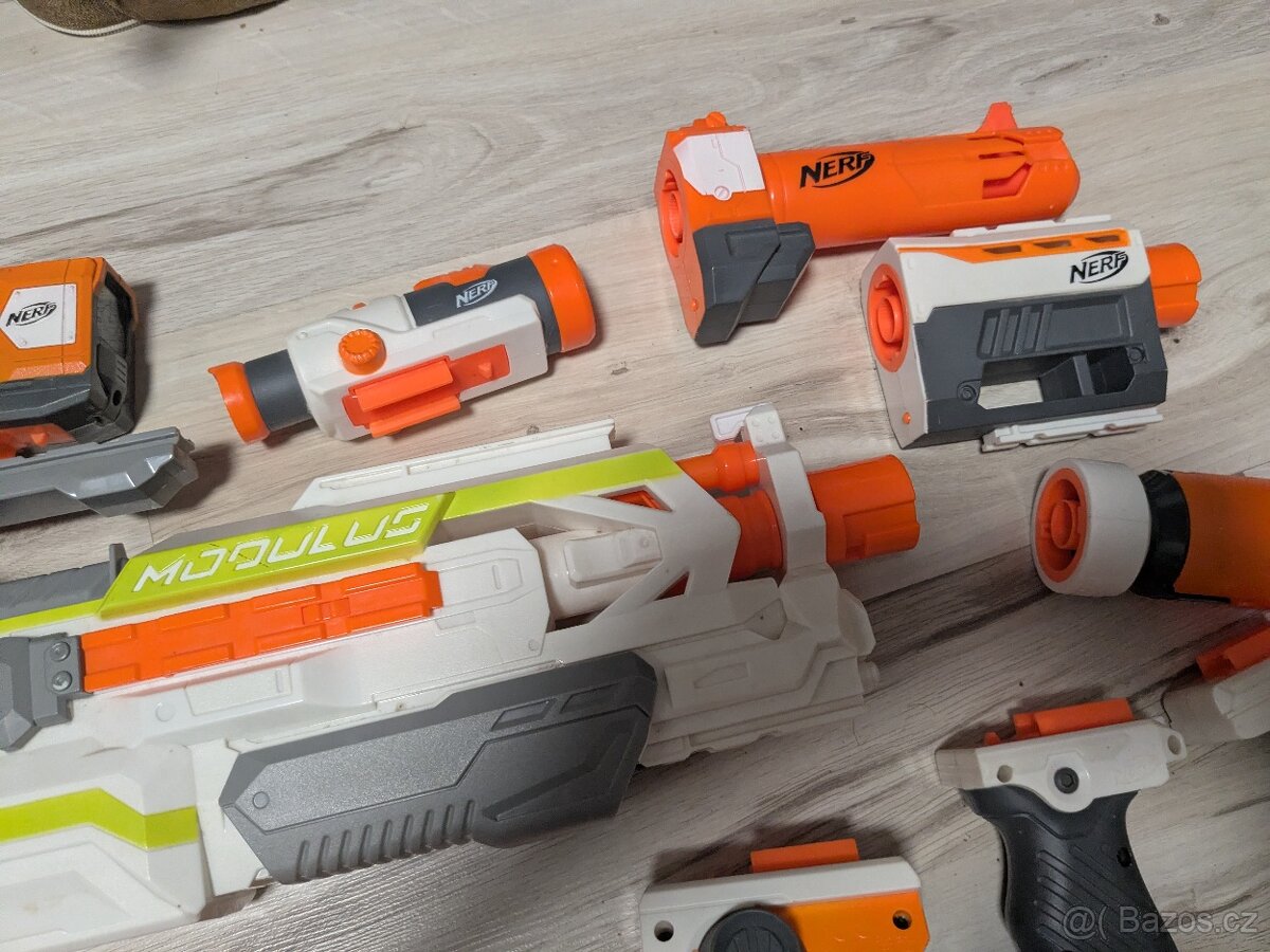 Nerf modular + příslušenství a náboje - 6