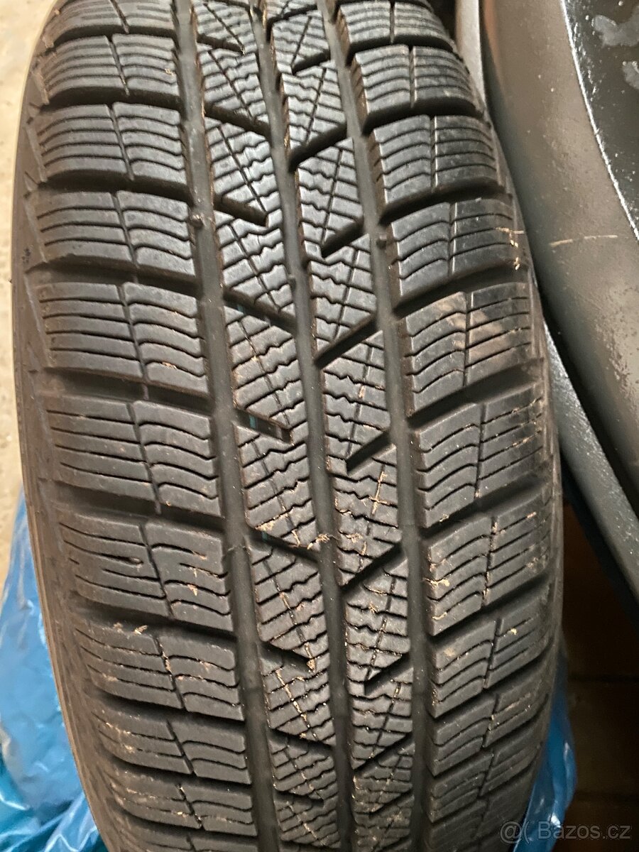 Plechové disky 14” 5x100 a zimní pneu 185/60/R14 - 6