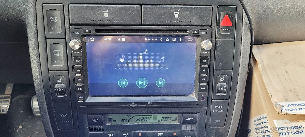 2DIN autorádio s Androidem VW, Sharan, ..., Wi-Fi, USB, GPS - 6