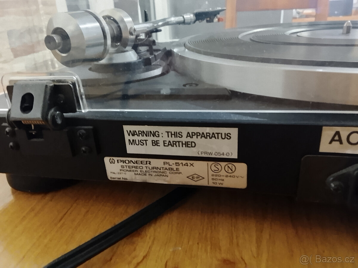 Gramofon PIONEER PL-514X - 6