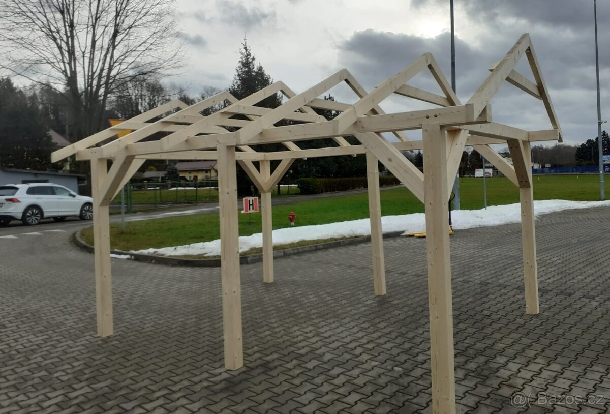 altan - dřevěný přístřešek - 6