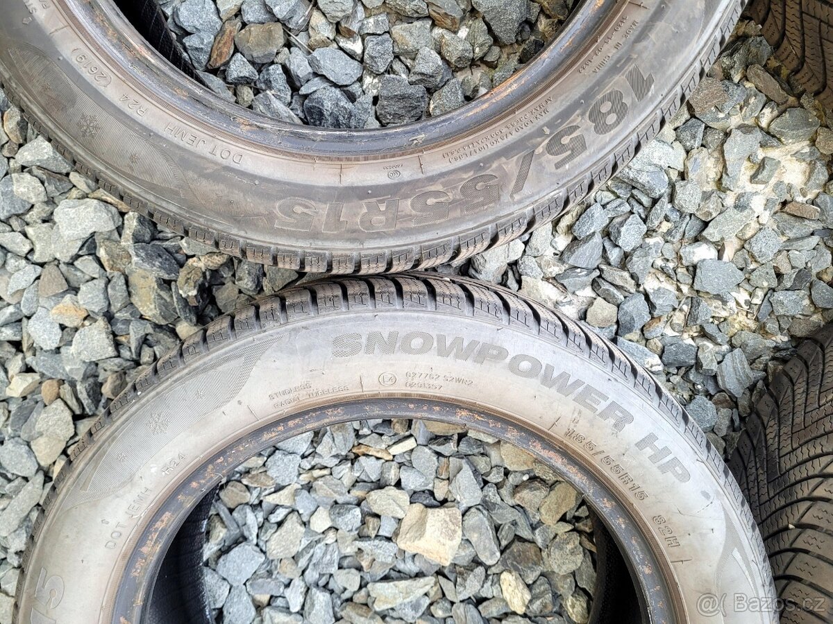 zimní pneu 185/55/15 M+S ze Škoda Fabia III - 6