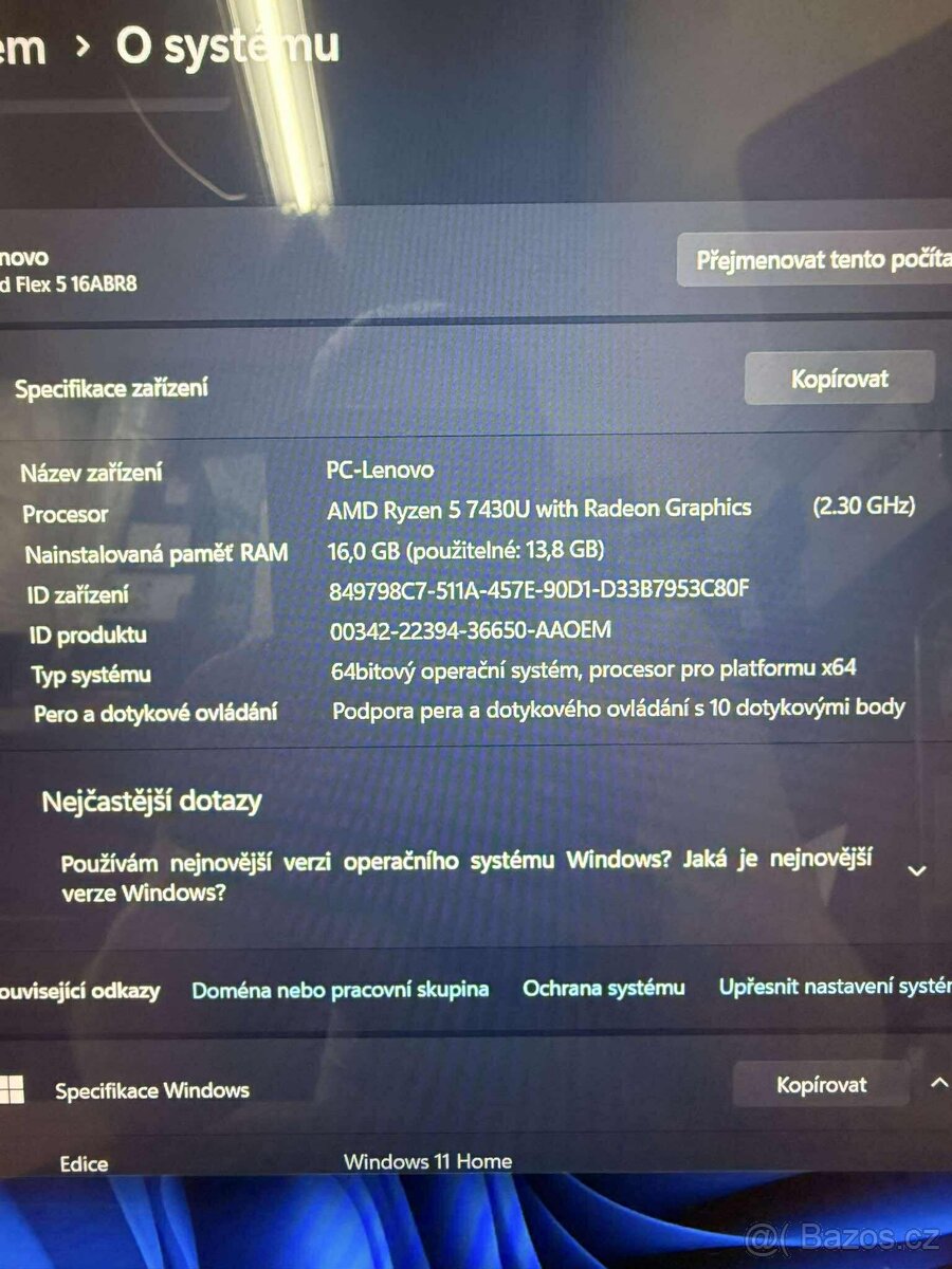 Notebook Lenovo 16ABR8 - 6