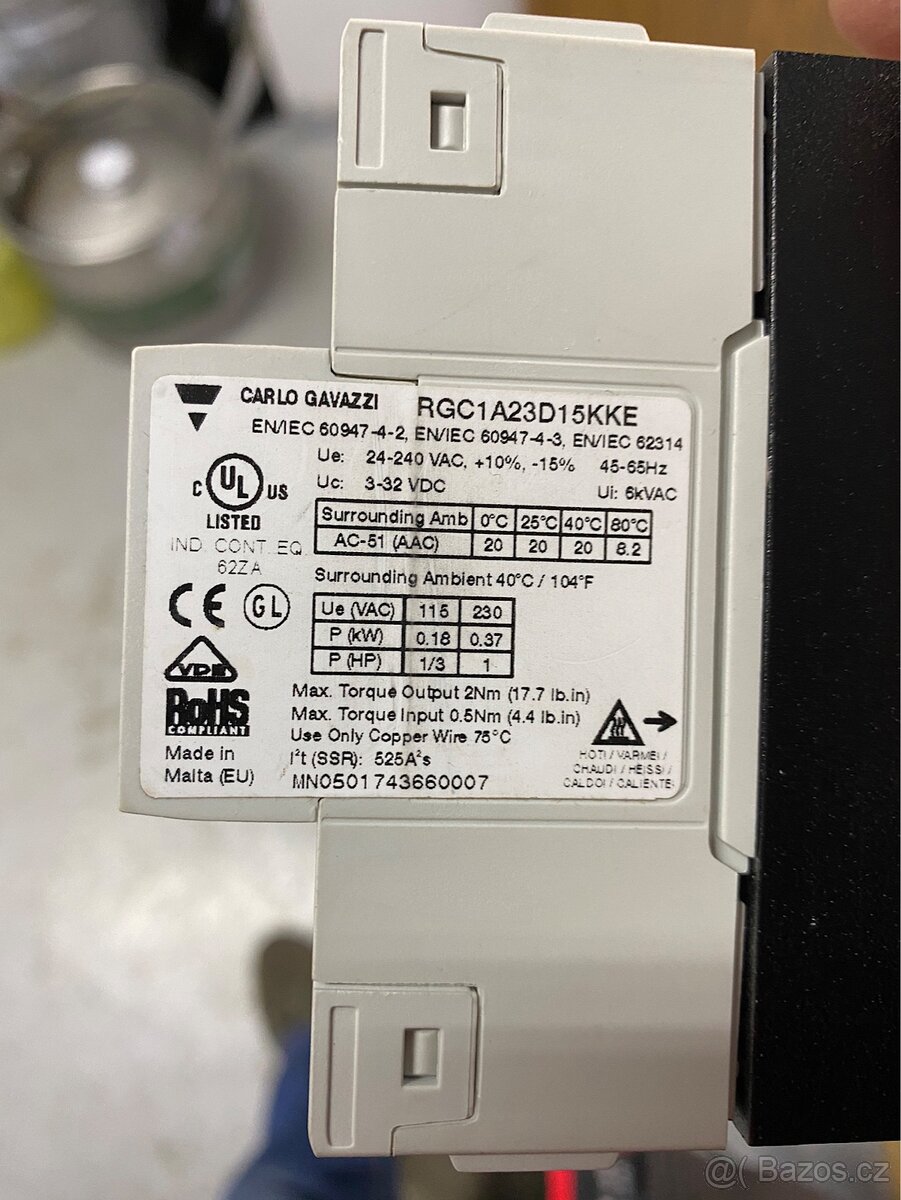 WATTROUTER M SSR (regulátor + měřicí modul 3F) + SSR relé - 6