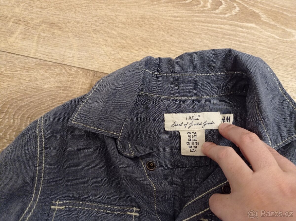 Chlapecká košile, vel. 104 - 6