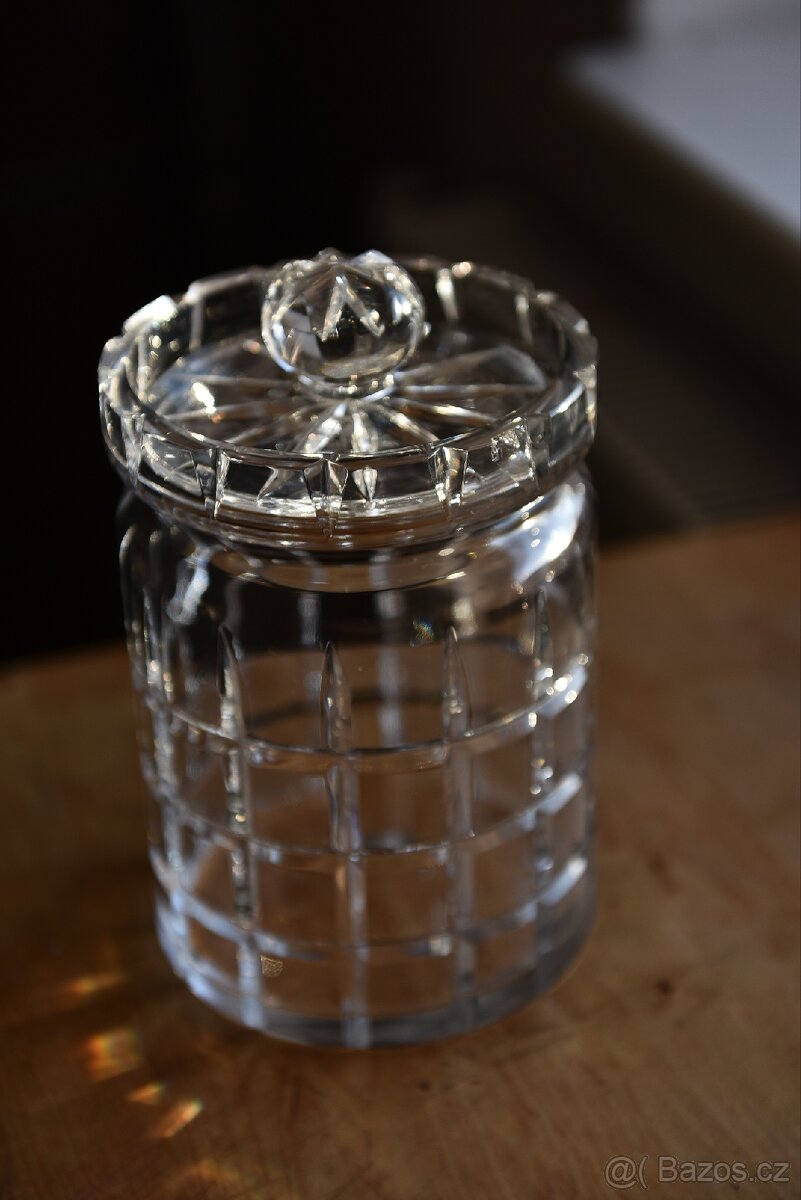 Křišťálová dóza na sušenky - 6