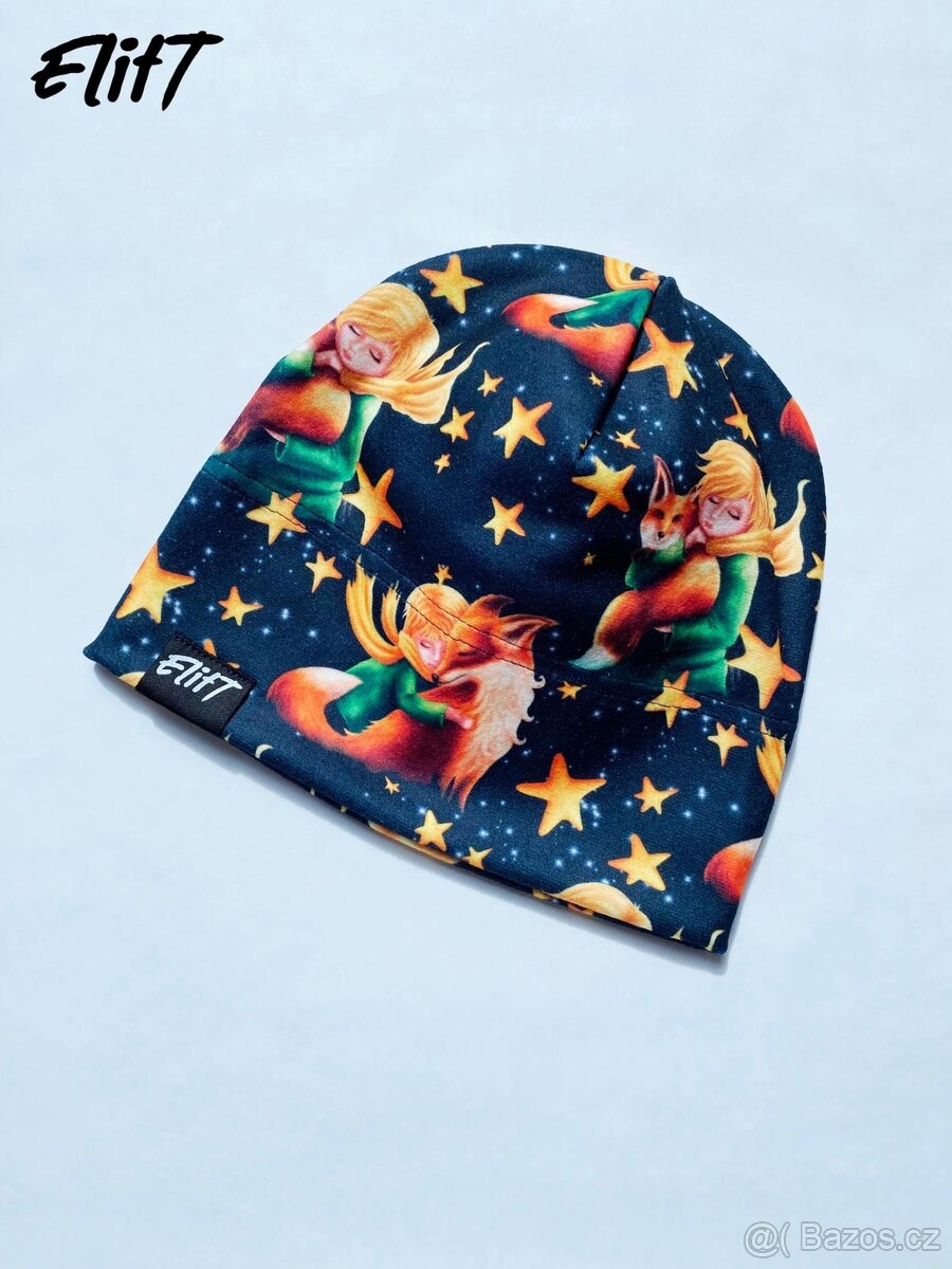 DĚTSKÁ FLEEACOVÁ FUNKČNÍ ČEPICE - více vzorů - 6