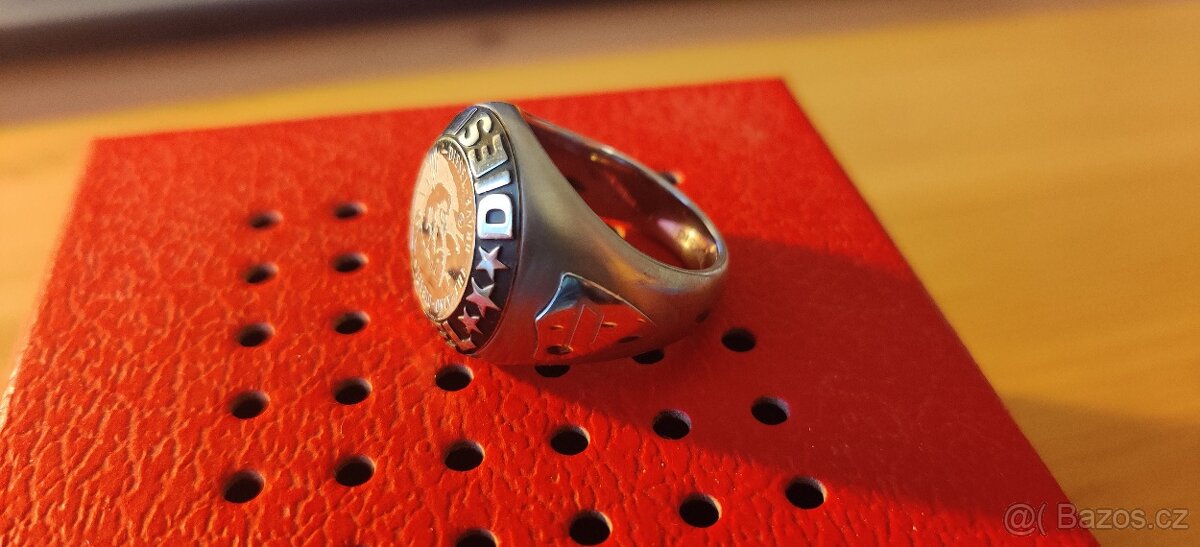 Diesel Moderní pánský prsten velikost 66 - 6