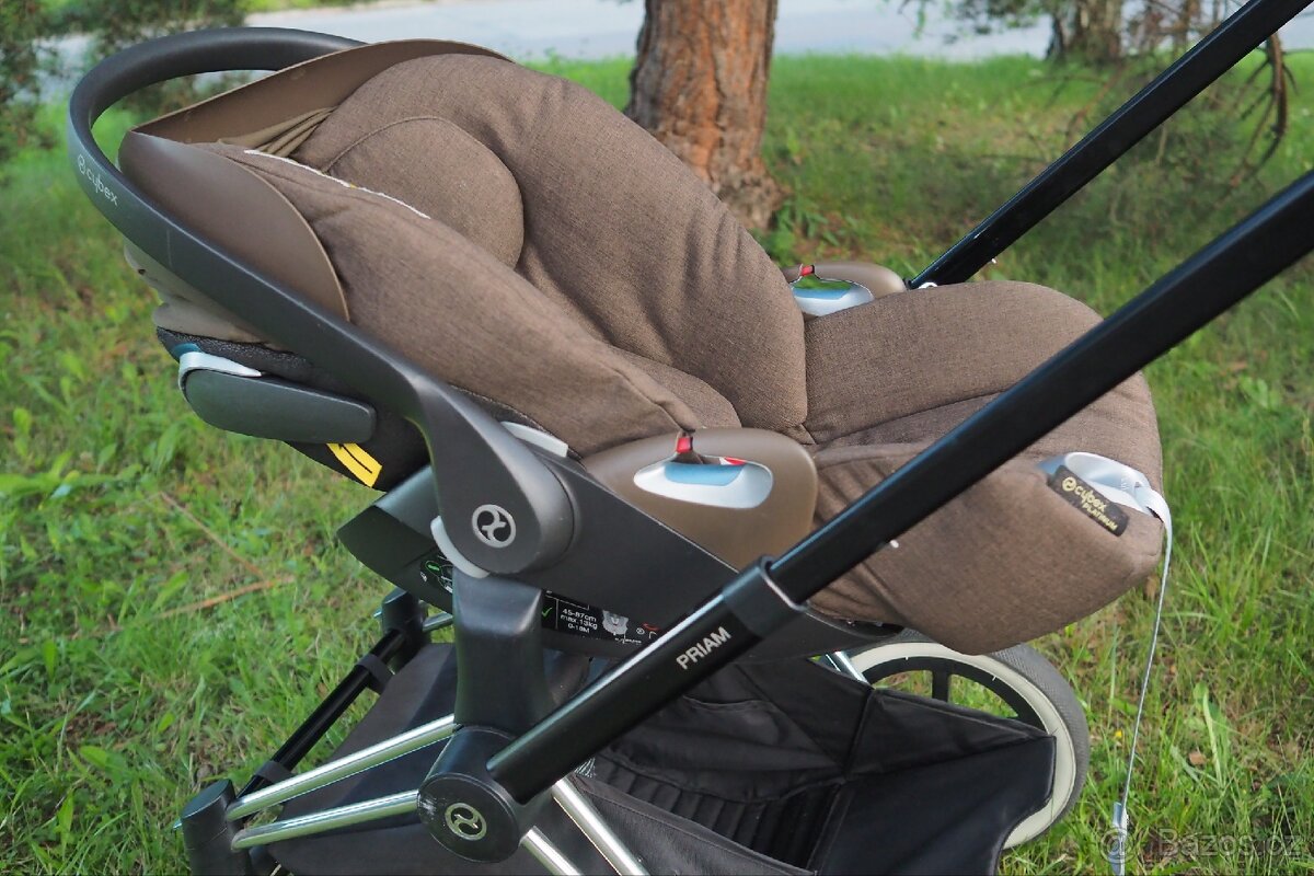 Cybex Platinum Cloud Z + podvozek Priam + otočná základna - 6