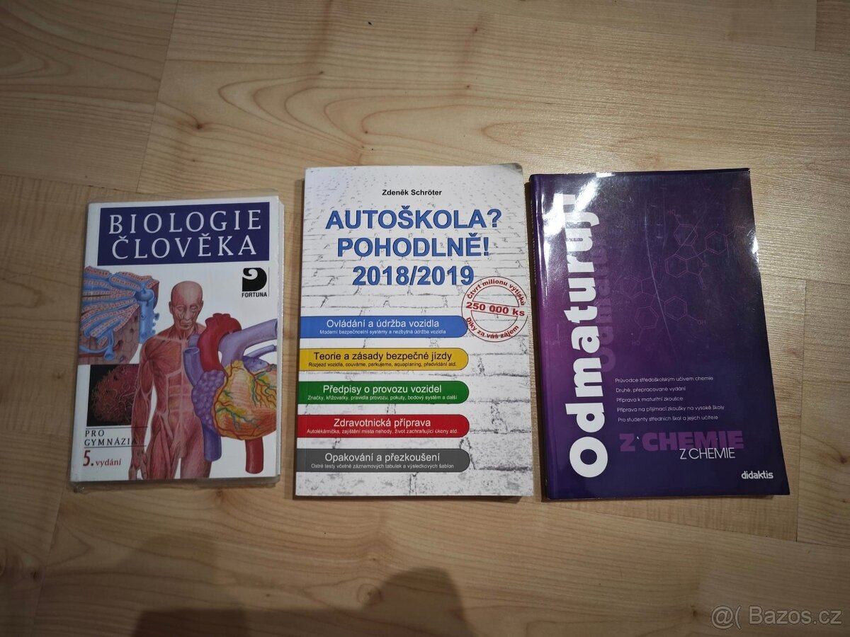 Velké množství učebnic pro střední školy - 6