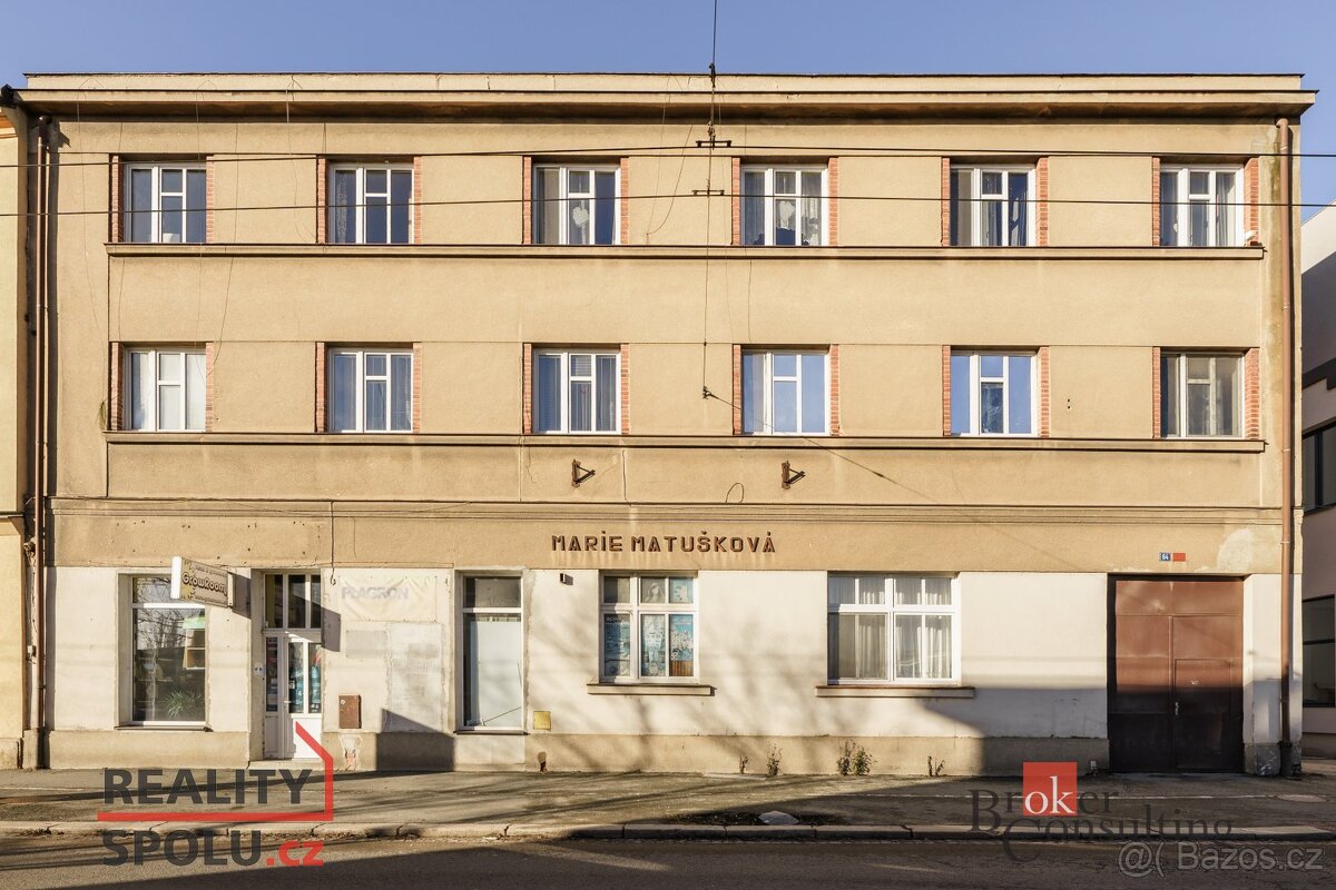 Prodej, komerční/činžovní dům, 536 m2, Pražská třída 7/64, K - 6