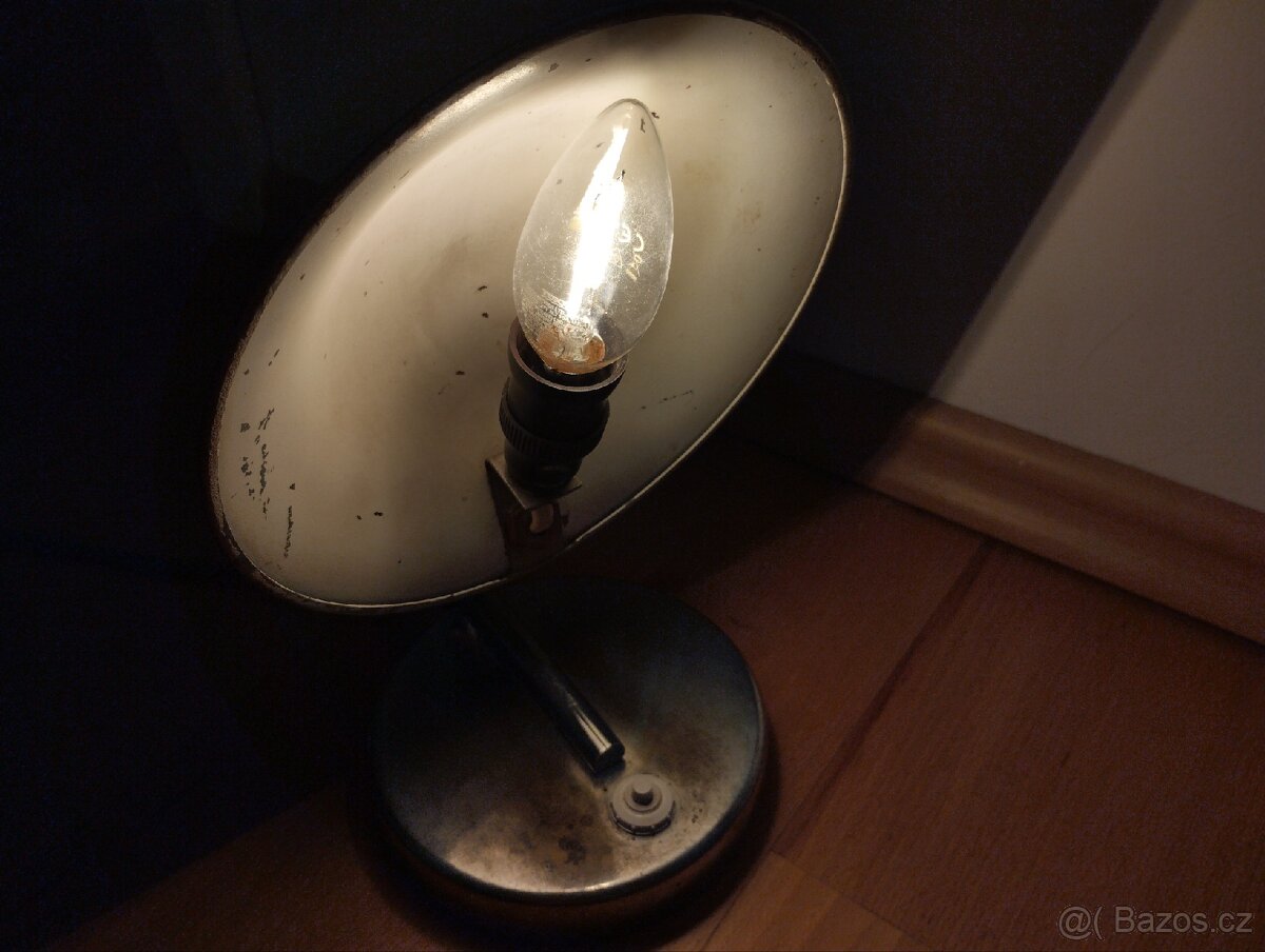 Retro chromovaná lampička Napako - 6