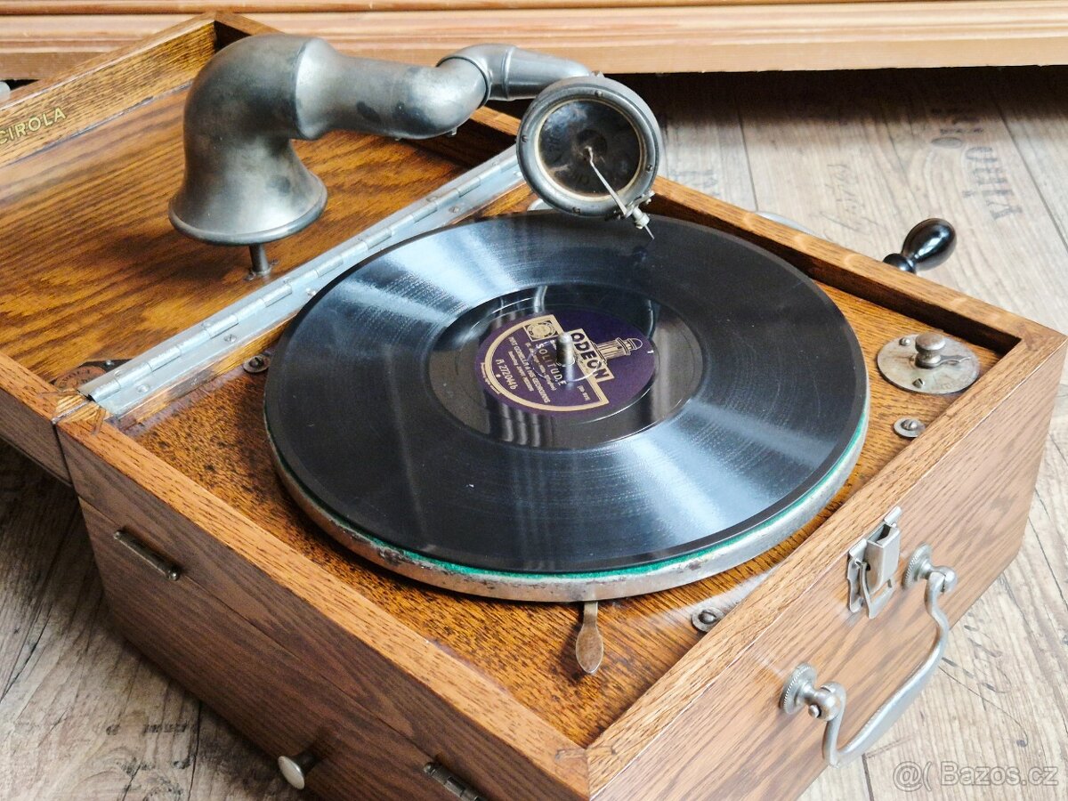 Starožitný gramofon Cirola Phonograph Corp., 1920 - 6