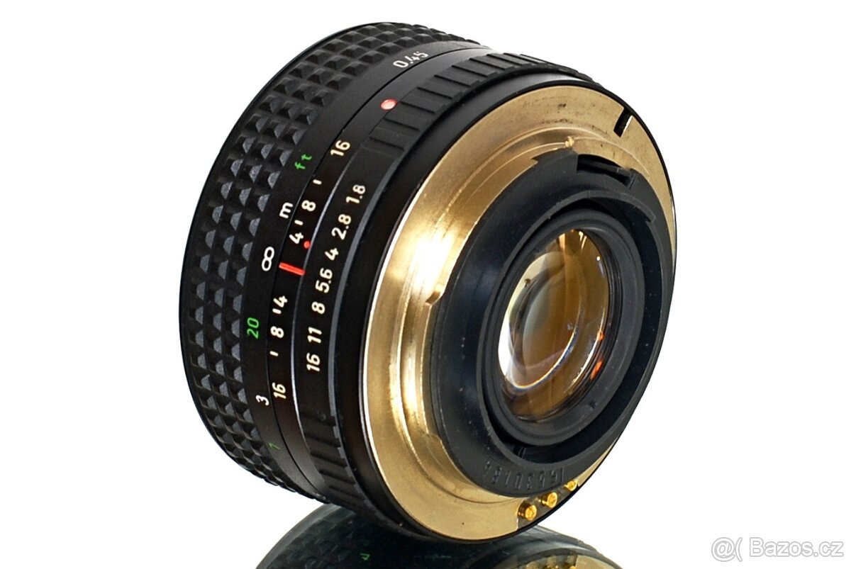 Prakticar B MC 1,8/50mm Pentacon TOP STAV - 6