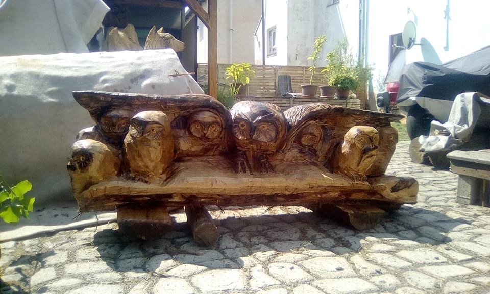 dřevěné sochy od známého sochaře - 6