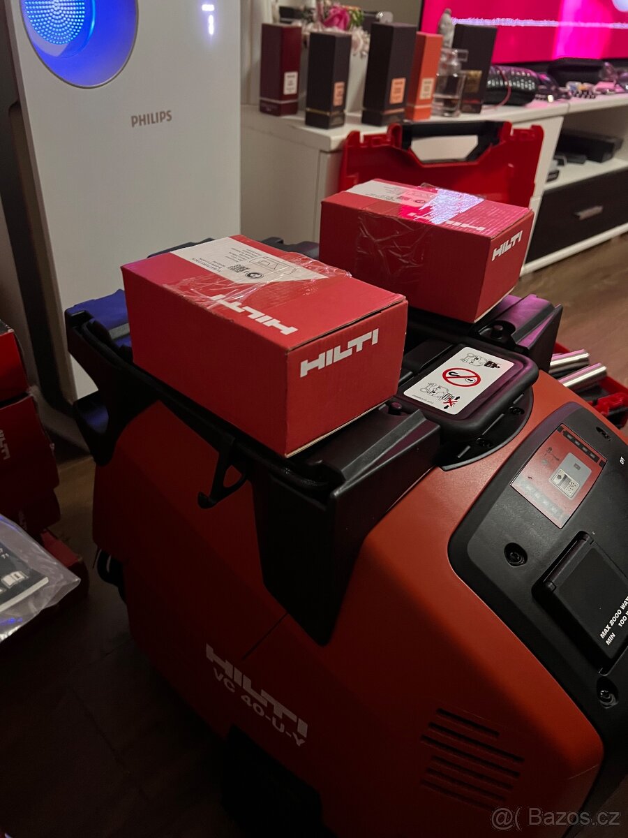 Hilti vc 40 u-y nový aku elektrický stavební vysavač - 6