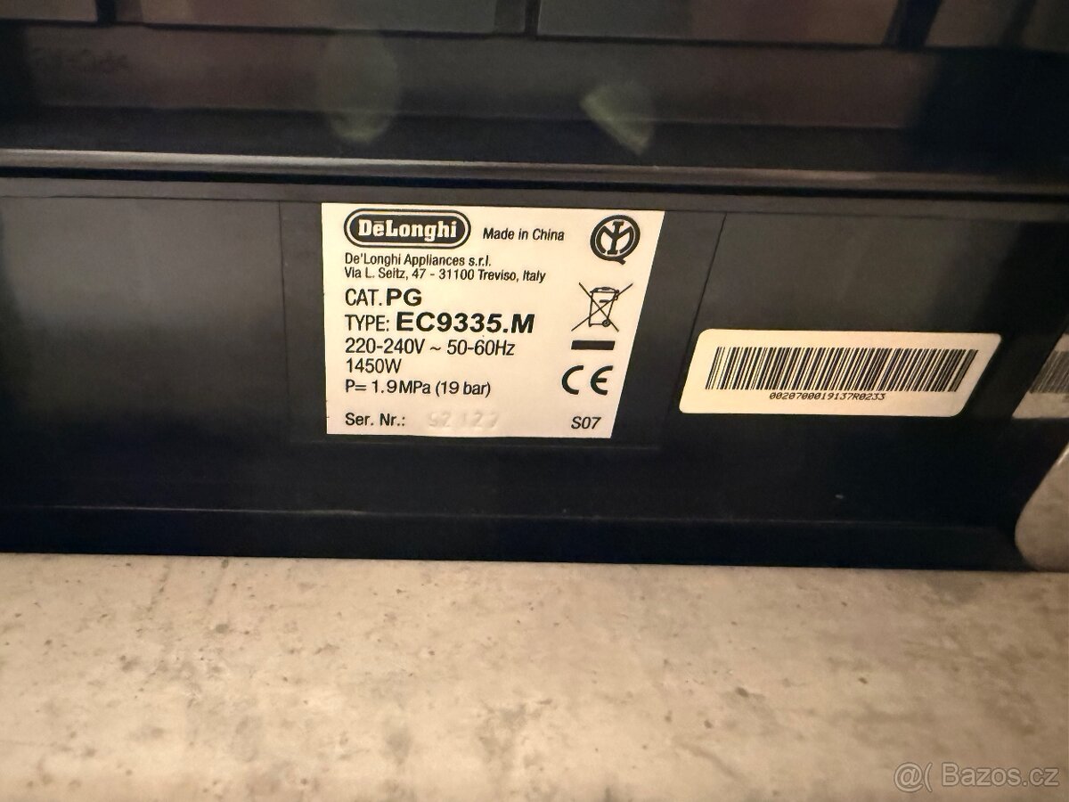 DeLonghi La Specialista EC9335.M – pákový kávovar, TOP STAV - 6