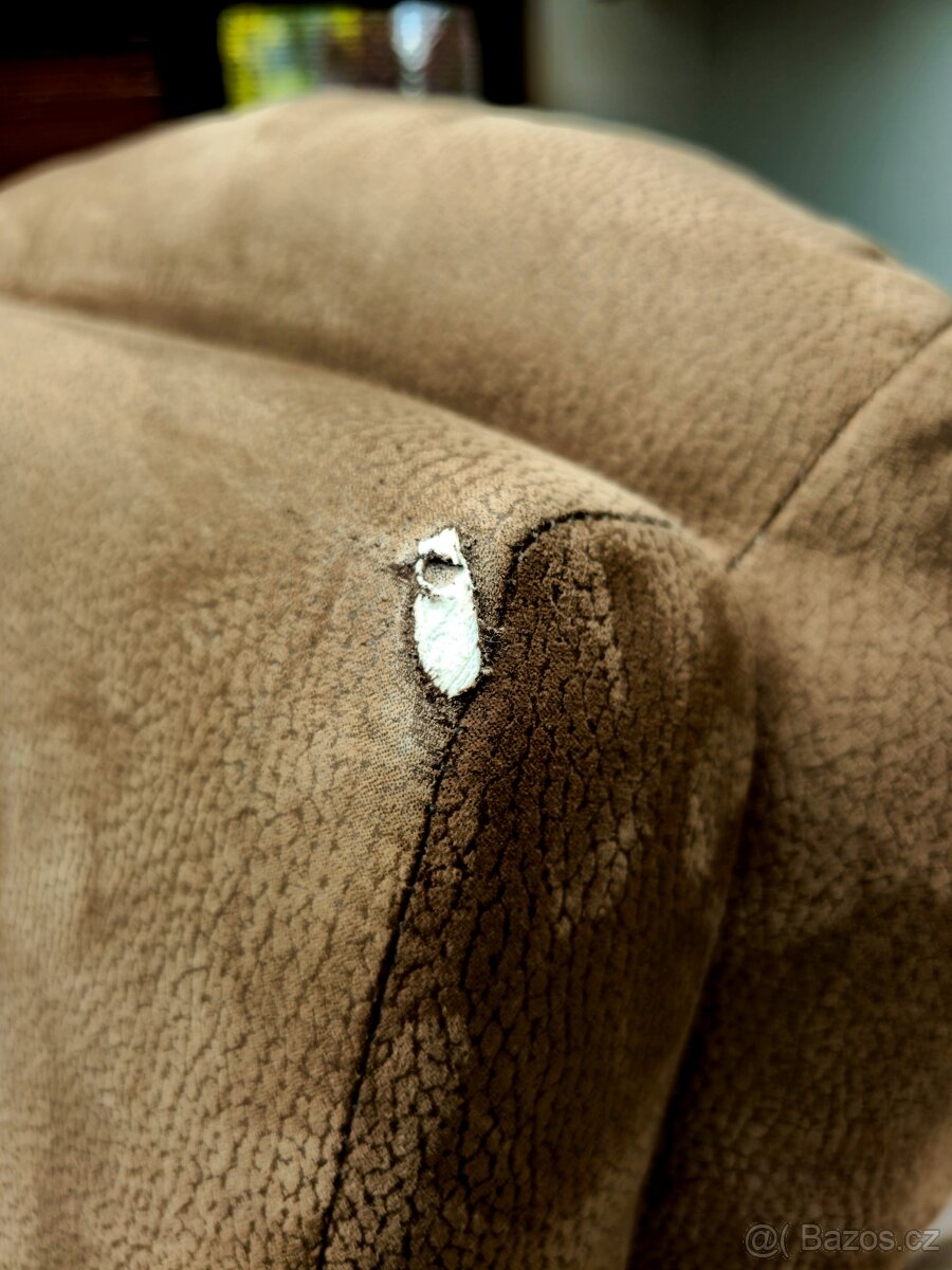 Elektrické polohovací a zvedací TV relaxační křeslo - 6