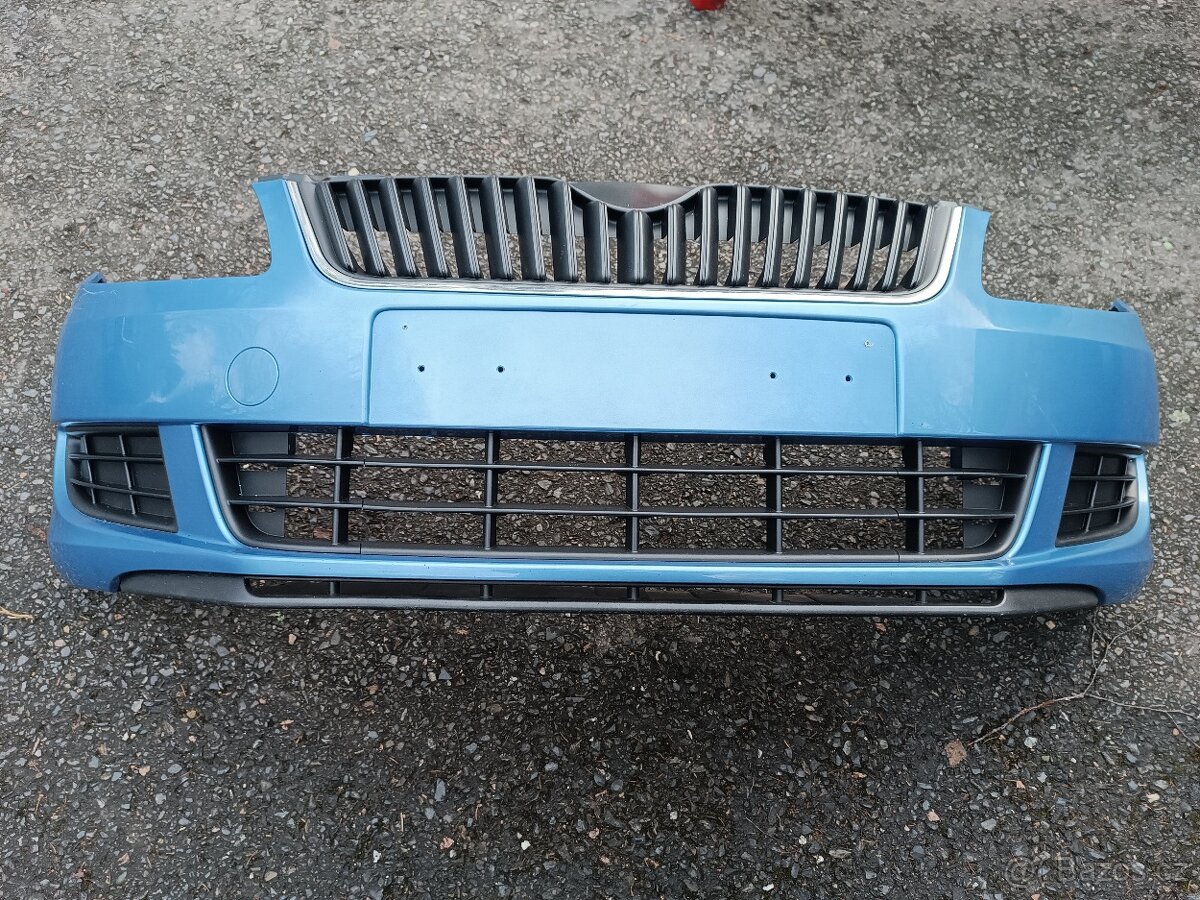 Skoda Fabia 2 facelift - přední nárazník - 6