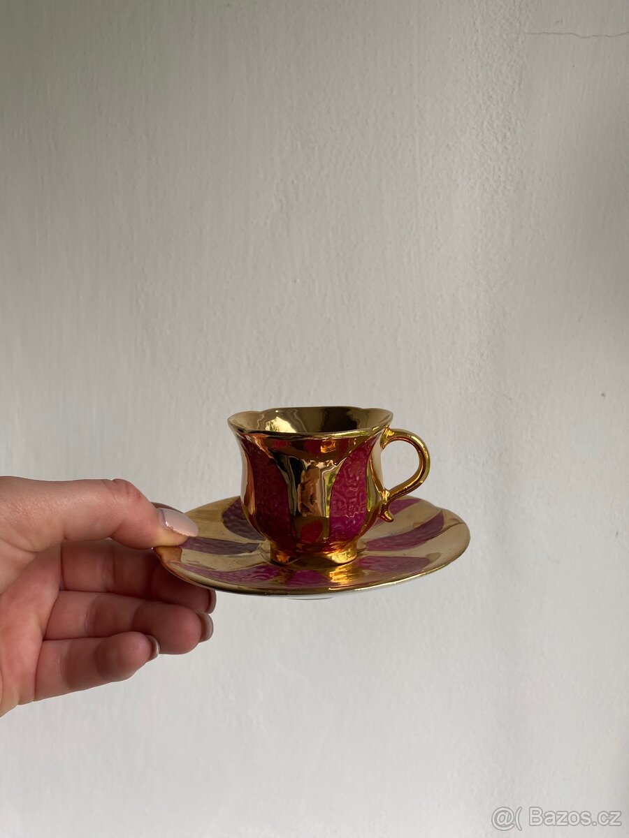 Starožitný kávový servis - 6