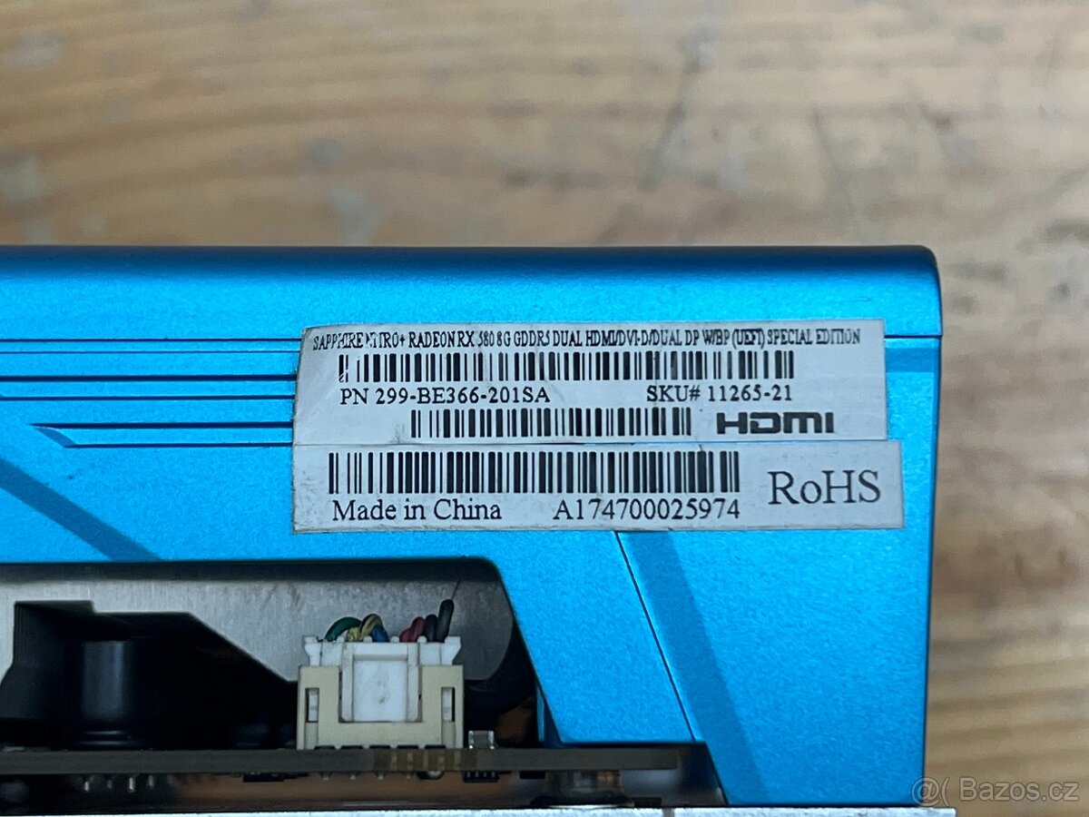 Sapphire Nitro+ RX 580 Special Edition 8GB - 6