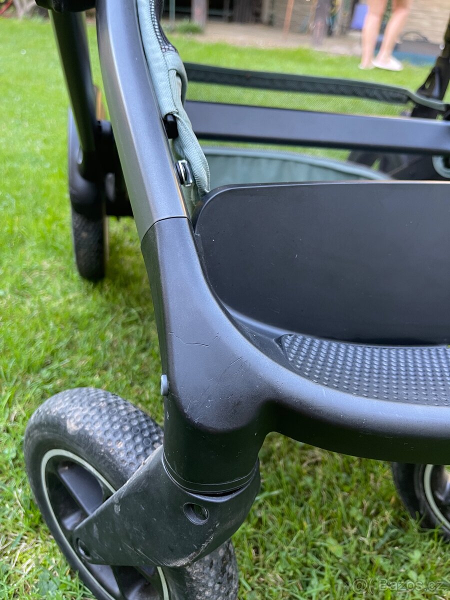 BRITAX Set kočárek Smile 5Z + hluboká korba Jade Green - 6